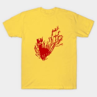 Deer (red) T-Shirt